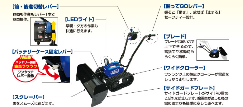 パワフル除雪機オ・スーノ